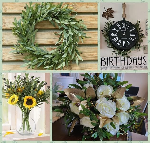 Realistic Artificial Olive Tree with Pot – Premium Indoor Greenery for Modern Spaces - Image 4