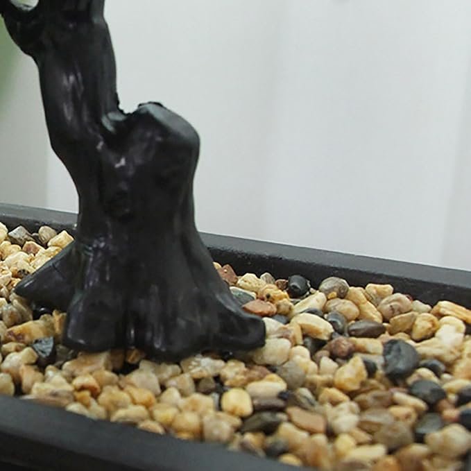 rtificial Bonsai Tree Faux Pine Plant for Home Office Desk, Bathroom & Living Room Décor - Image 4