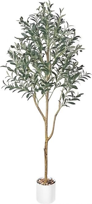 Premium Artificial Olive Tree β Tall Faux Indoor Plant for Modern Home & Office Styling