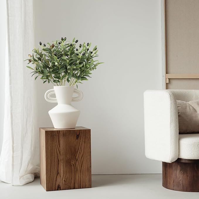 Realistic Artificial Olive Tree with Pot – Premium Indoor Greenery for Modern Spaces - Image 3