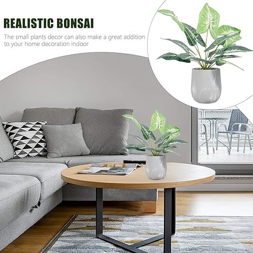 Artificial Eucalyptus Desk Plant (40 cm) – Realistic Faux Greenery for Indoor Home & Office Styling - Image 6