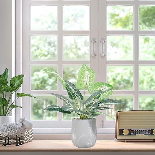 Artificial Eucalyptus Desk Plant (40 cm) – Realistic Faux Greenery for Indoor Home & Office Styling - Image 5